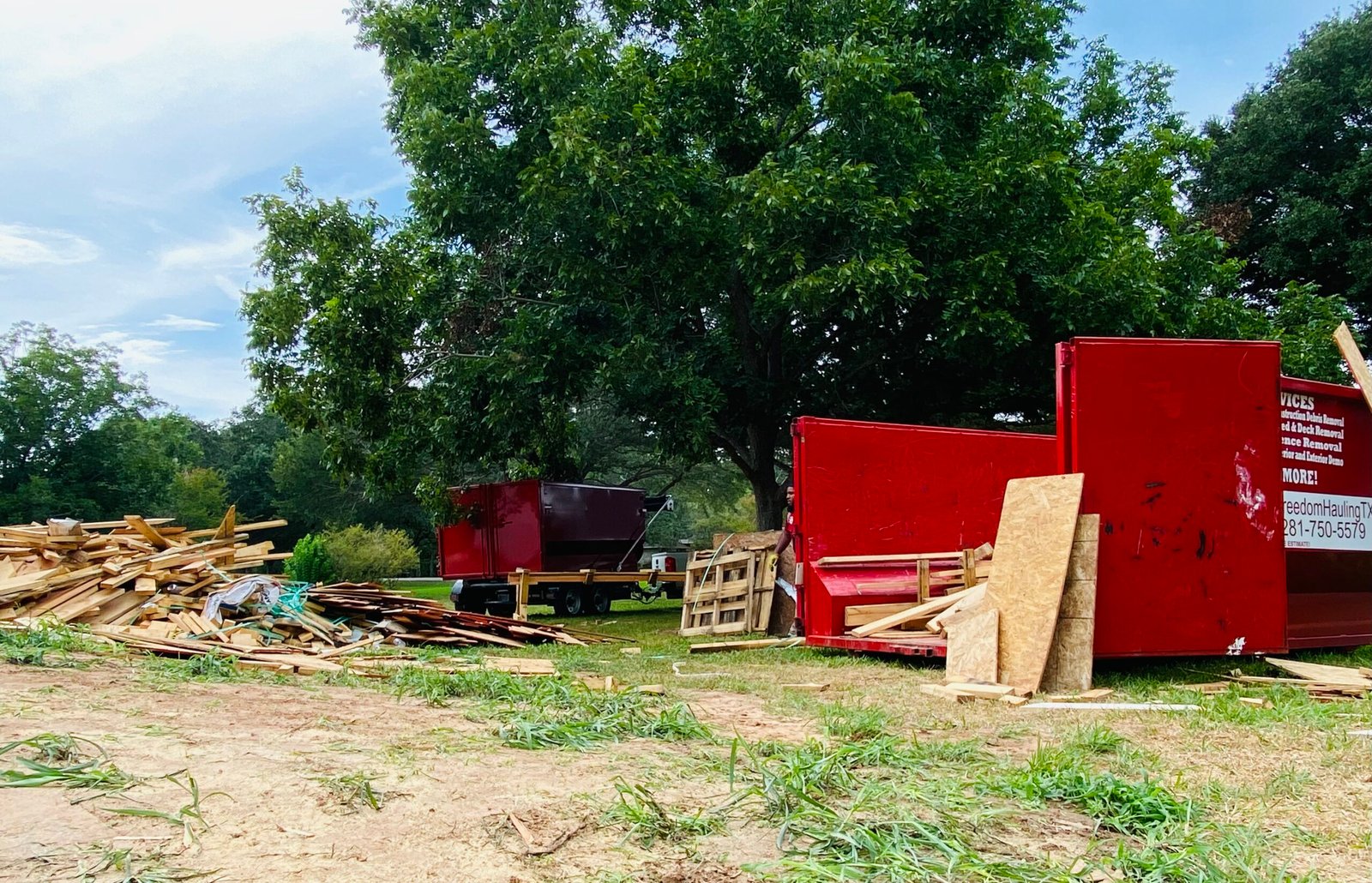 Construction Debris Haul Away