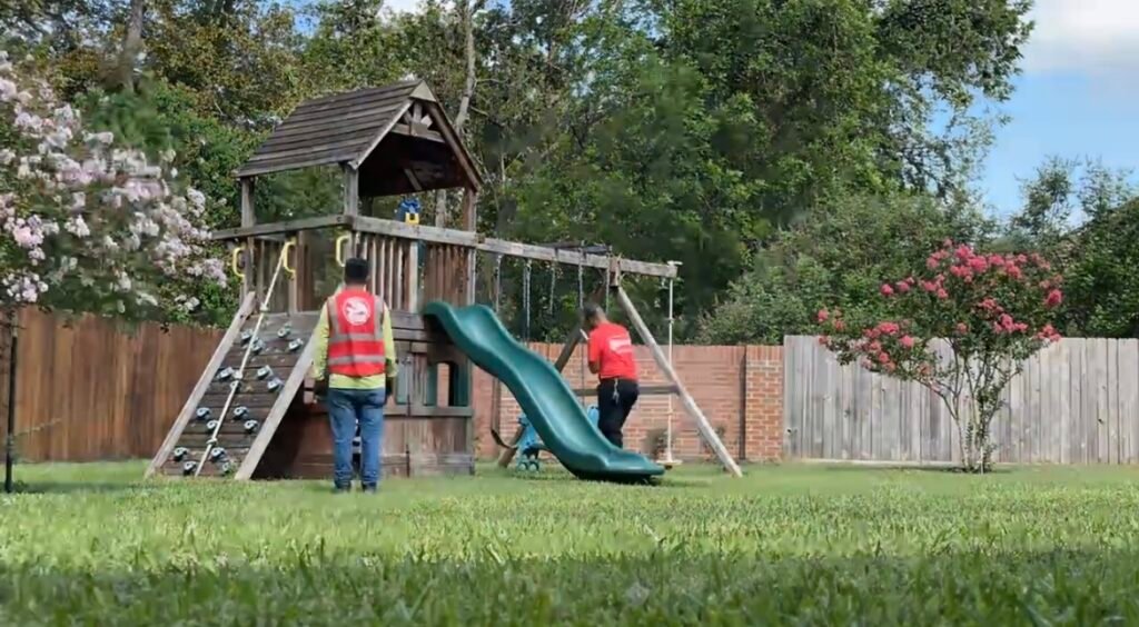 Swing Set Removal