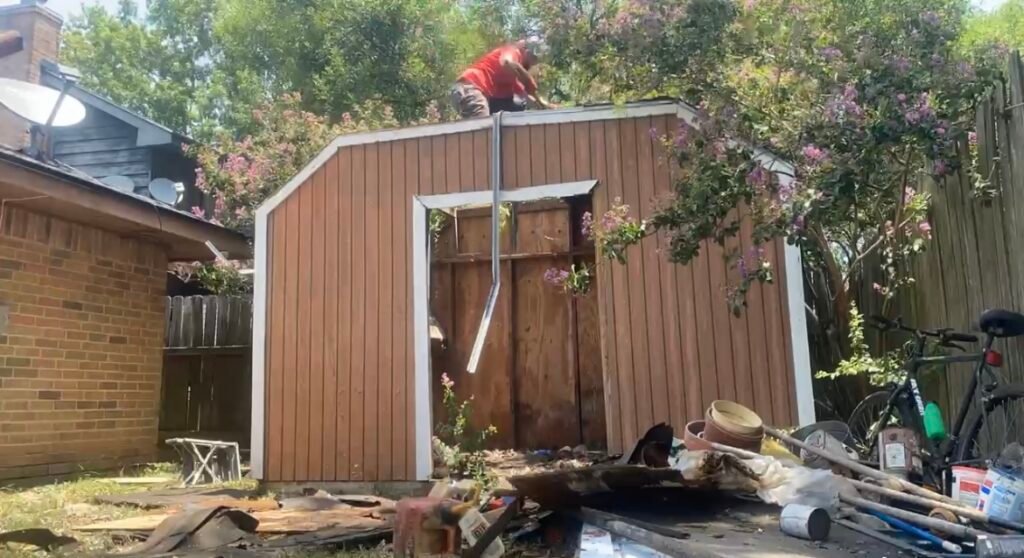 Houston Tx barn demolition